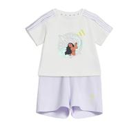 adidas Bebé-Niñas Disney Set Track_Suit, white/Semi Frozen Lemon, 6-9 Months