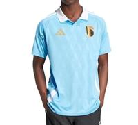 adidas Bélgica - Camiseta de réplica exterior para hombre 2024, azul, S