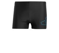 adidas Big Bars Swim Boxers Bañador Corto, Hombre, Multicolor (Black/Bright Royal), M