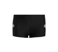 adidas Niños Big Bars Swim Boxers Kids Swimwear, Black, 15-16 Years