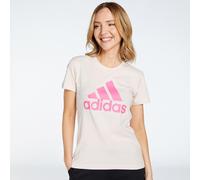 adidas Big Logo - Taupe - Camiseta Mujer