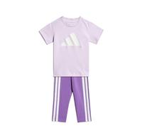 adidas Bimba 0-24 ESSENTIALS T-SHIRT SET, ice lavender/white, 12-18 Months