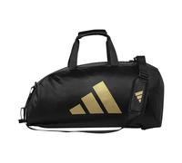 adidas Bolsa Mochila Training 2 en 1 Combat en PU, Nero - Oro, L