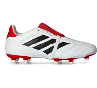 Adidas - Bota de fútbol Copa Gloro II FG, Unisex, White-Core Black-Better Scarlet, 7,5 UK