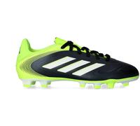 Adidas - Bota de fútbol Copa Pure III Club FG/MG Niño, Unisex, Core Black-White-Lucid Lemon, 5 UK