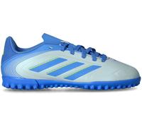 Adidas - Bota de fútbol Copa Pure III Club Turf Niño, Unisex, Halo Blue-Blue Fusion-Lucid Lemon, 5 UK
