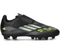 Adidas - Bota de fútbol F50 Club Cinta Adhesiva FG/MG Niño, Unisex, Core Black-Iron Met-Lucid Lemon, 30 EUR