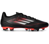 adidas F50 Club Football Boots FG/MG, Botas de fútbol Unisex Adulto, Core Black/Iron Met./Lucid Red, 46 EU