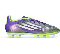Adidas - Bota de fútbol F50 Club FG/MG, Unisex, Purple Rush- White-Lucid Lemon, 11,5 UK