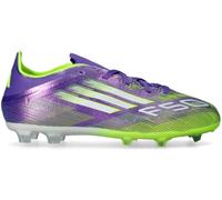 Adidas - Bota de fútbol F50 Elite FG Niño, Unisex, Purple Rush-White-Lucid Lemon, 4 UK
