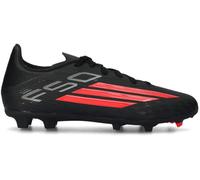 adidas Unisex niños F50 League Firm Ground/Multi Ground Football Boots Kids, Core Black/Lucid Red/Core Black, 36 2/3 EU