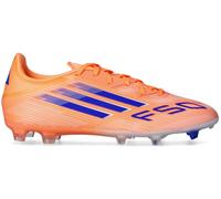 Adidas - Bota de fútbol F50 League FG/MG, Unisex, Beam Orange-Lucid Blue-White, 11 UK
