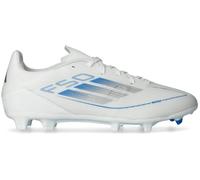 adidas Unisex Bota de fútbol F50 League césped Natural seco/multisuperficie, Cloud White/Silver Metallic/Cloud White, 45 1/3