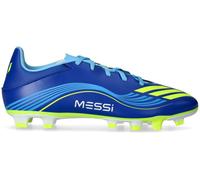 Adidas - Bota de fútbol F50 Messi Club FG/MG, Unisex, Team Royal blue-Solar Yellow-Semi Blue Burst, 9,5 UK