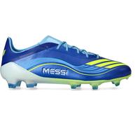 Adidas - Bota de fútbol F50 Messi Elite FG, Unisex, Team Royal blue-Solar Yellow-Semi Blue Burst, 7 UK