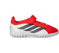 Adidas - Bota de fútbol Predator Club H&L; Turf Niño, Unisex, Lucid Red-Core Black-White, 35 EUR