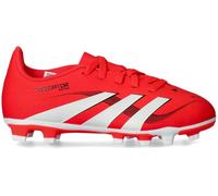 Adidas - Bota de fútbol Predator Club L FG/MG Niño, Unisex, Lucid Red-Ftwr White-Core Black, 5 UK