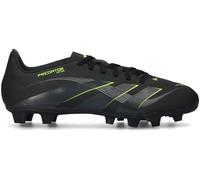 Adidas - Bota de fútbol Predator Club L FG/MG, Unisex, Core Black-Carbon-Lucid Lemon, 10 UK