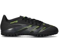 Adidas - Bota de fútbol Predator Club L Turf, Unisex, Core Black-Carbon-Lucid Lemon, 9,5 UK