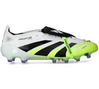 Adidas - Bota de fútbol Predator Elite FT AG, Unisex, White-Core Black-Lucid Lemon, 6,5 UK