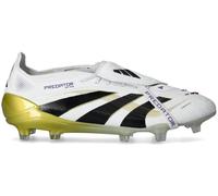 Adidas - Bota de fútbol Predator Elite FT FG, Unisex, White-Core Black-Gold Met, 8,5 UK