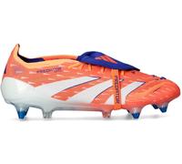 Adidas - Bota de fútbol Predator Elite FT SG, Unisex, Signal Core-White-Beam Orange, 9 UK