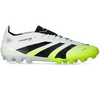 Adidas - Bota de fútbol Predator Elite L 2G/3G, Unisex, White-Core Black-Lucid Lemon, 9 UK