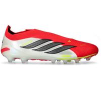 Adidas - Bota de fútbol Predator Elite LL AG, Unisex, Lucid Red-Core Black-White, 8 UK
