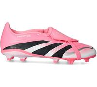 Adidas - Bota de fútbol Predator League David Beckham FT FG/MG Niño, Unisex, Beam Pink-Core Black-White, 28 EUR