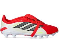 Adidas - Bota de fútbol Predator League FT AG Niño, Unisex, Lucid Red-Core Black-White, 4,5 UK