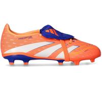 Adidas - Bota de fútbol Predator League FT FG/MG Niño, Unisex, Signal Core-White-Beam Orange, 4,5 UK