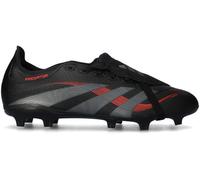 Adidas - Bota de fútbol Predator League FT FG/MG, Unisex, Core Black-Grey Four-Lucid Red, 11 UK
