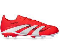 Adidas - Bota de fútbol Predator League L FG/MG Niño, Unisex, Lucid Red-White-Core Black, 4 UK