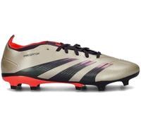 Adidas - Bota de fútbol Predator League L FG, Unisex, Platin Met-Aurora Black-Turbo, 9,5 UK