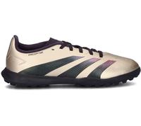 Adidas - Bota de fútbol Predator League L Turf Niño, Unisex, Platin Met-Aurora Black-Turbo, 5 UK