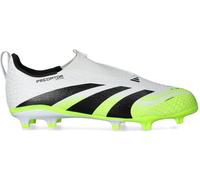 Adidas - Bota de fútbol Predator League LL FG/MG Niño, Unisex, White-Core Black-Lucid Lemon, 5 UK