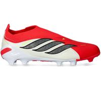 Adidas - Bota de fútbol Predator League LL FG Niño, Unisex, Lucid Red-Core Black-White, 4 UK