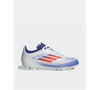 adidas Botas de fútbol de niños F50 League FG/MG J adidas. Blanco / Azul 38 (5)