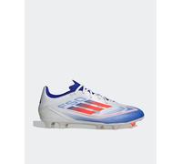adidas Botas de fútbol unisex F50 League FG/MG adidas. Blanco / Azul 46/11