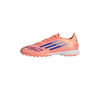 adidas Botas de fútbol unisex F50 League TF, Rayo Naranja Azul Brillante Y Blanco, 36 EU