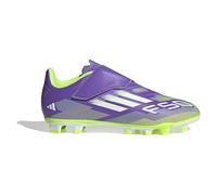 Botas de fútbol adidas f50 club vel fg/mg infantil morado 28