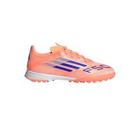 adidas Botas de fútbol unisex para niños F50 Messi League Turf, Naranja Azul, 36 2/3 EU