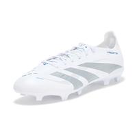 adidas Botas de fútbol unisex Predator League Firm Multi Ground, Blanco Plata Metálica Bright Royal, 47 1/3 EU