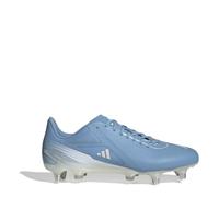 adidas Botas de rugby Adizero RS15 Pro Soft Ground para hombre, azul y blanco, 42 2/3 EU