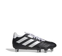 adidas Botas de rugby Kakari Elite Soft Ground para hombre, negro plateado, 42 EU