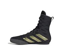 Adidas Box Hog 4, Sneaker Hombre, Core Black/Gold Met./Grey Six, 38 EU