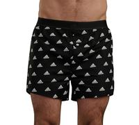 adidas Boxer (2pk) -Active Woven 4a8m01 Ropa Interior de Hombres, Negro, M (Pack de 2)