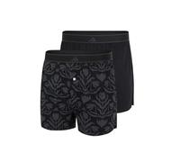 adidas Boxer (2pk) -Active Woven-Bequeme Unterwäsche Pantalones Cortos, Assorted_4am013, XXL Hombres