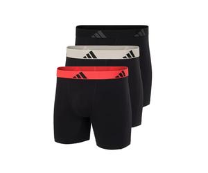 adidas Boxer Brief (3pk) -Active Flex Cotton-Bequeme Unterwäsche Pantalones Cortos, Assorted_4am004, S Hombres