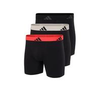 Adidas Boxer Brief (3pk) - Active Flex Cotton - Bequeme Unterwäsche Pantalones Cortos Hombre (Pack de 3)